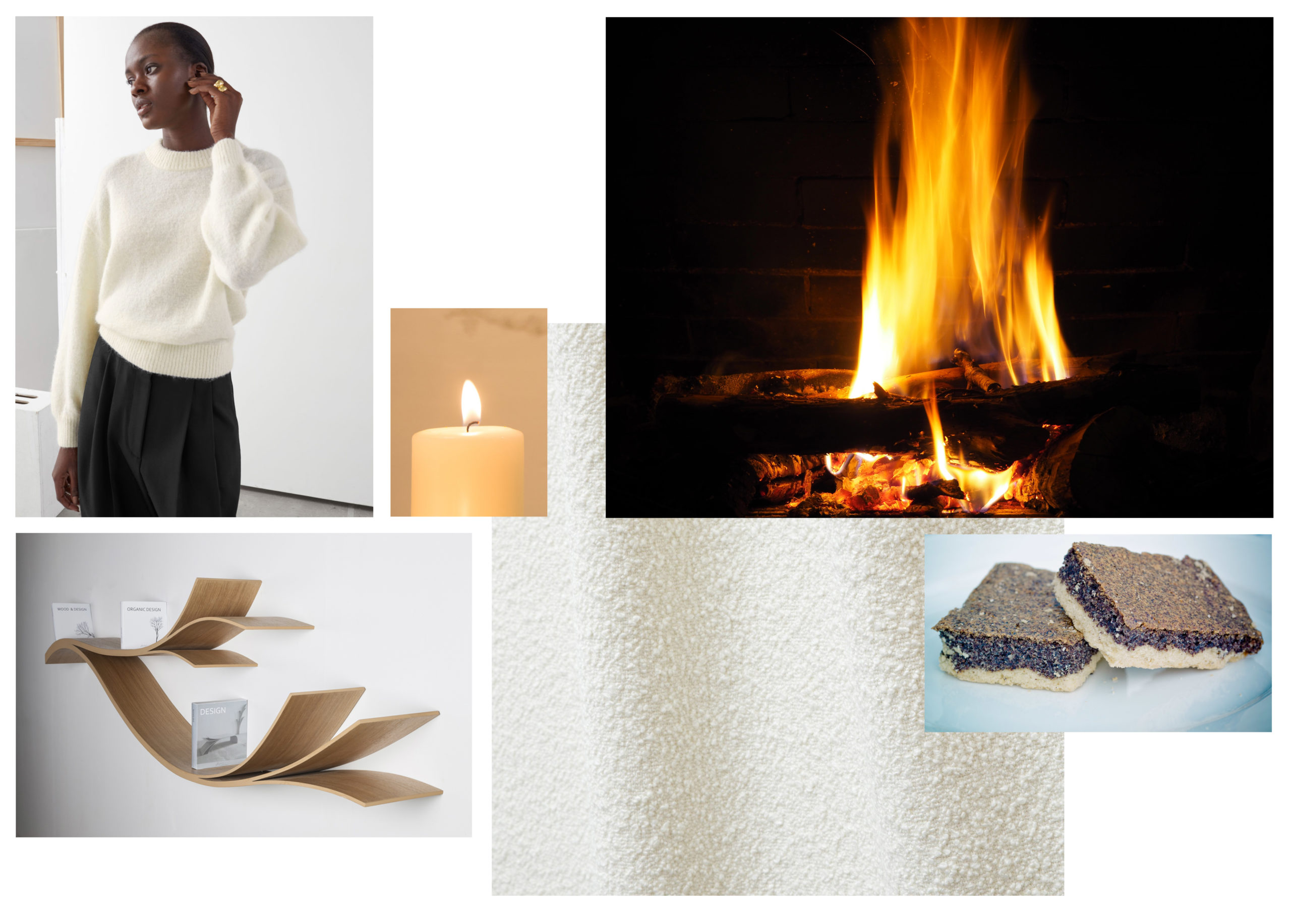 moodboard tendance cocooning