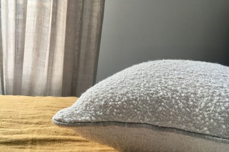 Coussin bouclette