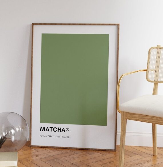 couleur vert matcha