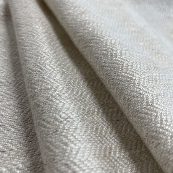 tissu chevrons beige