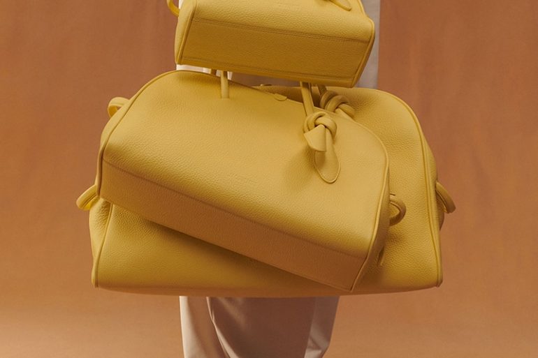 jaune banane jacquemus sacs