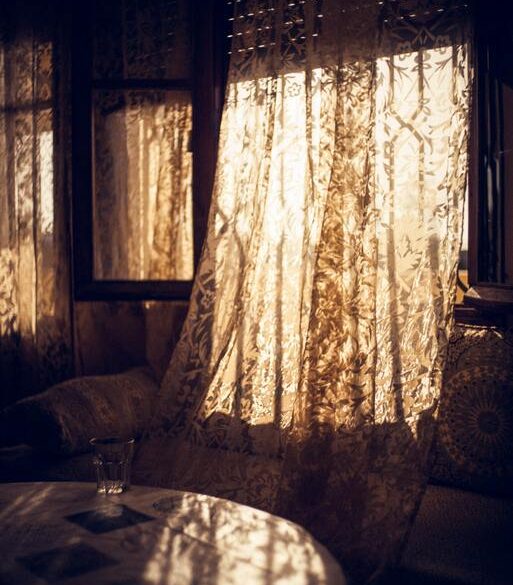 rideau intérieur extérieur