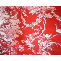 STORE BATEAU LUDIVINE BORDEAUX FOND ROUGE