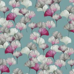 RIDEAU CELINE FOND BLEU ZINC