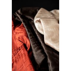 TISSU AU METRE TAFFETAS MOIRÉ MARRON