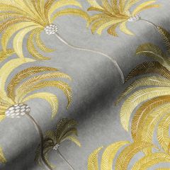 BANQUETTE LA PALMERAIE MOUTARDE FOND FICELLE