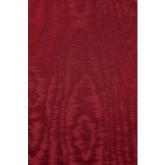 BANQUETTE TAFFETAS MOIRÉ ROUGE