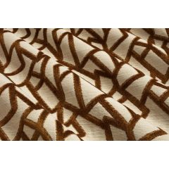 BANQUETTE BLUES JACQUARD BRONZE