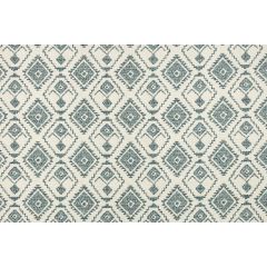 BANQUETTE NAMATA JACQUARD BLEU GLACIER