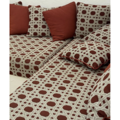 BANQUETTE CANNAGE CALIFORNIEN OUTDOOR SPICE