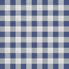 STORE BATEAU CARREAU DEIA ECRU ET BLEU FONCE