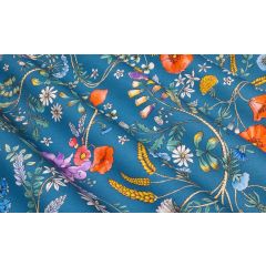 STORE BATEAU JARDIN DES SECRETS FOND BLEU ORAGEUX