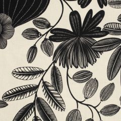 COUSSIN ORPHEE NOIR FOND VANILLE