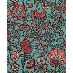 COUSSIN INDIENNE FOND VERT