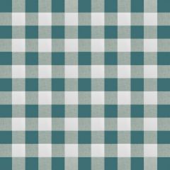 JETÉ DE LIT CARREAU DEIA ECRU ET TURQUOISE