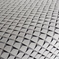 JETÉ DE LIT LONDON ECRU NOIR