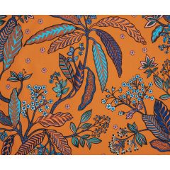 JETÉ DE LIT BIBI FOND MANDARINE