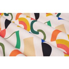 JETÉ DE LIT HEROS MULTICOLORE FOND FICELLE