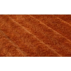 JETÉ DE LIT VELOURS FROISSÉ RUST