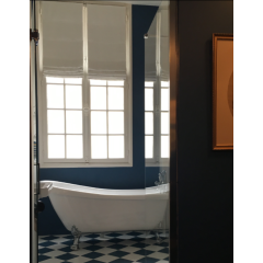 STORE BATEAU LIN LAVE BLANC