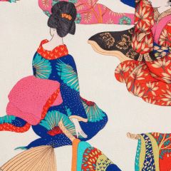 RIDEAU KIMONO FOND CREME