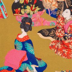 RIDEAU KIMONO FOND OR