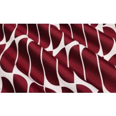RIDEAU CREATONE 4204 JACQUARD MERLOT