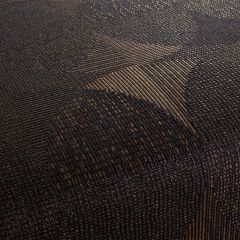 TISSU AU METRE SAPHIR NOIR CUIVRE