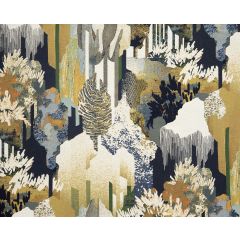 TISSU AU METRE MERLIN HEURE BLEUE