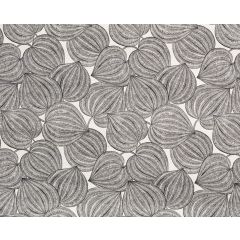 TISSU AU METRE HARVEST NOIR FOND GRIS