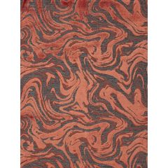 TISSU AU METRE CLYDE ROUGE / GRIS